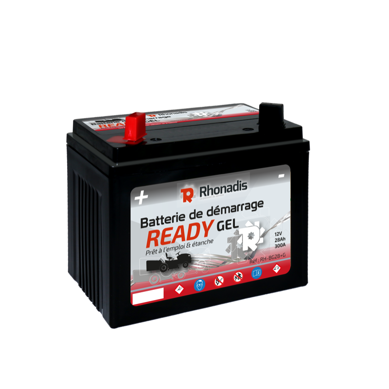 BATTERIE PRETE A L'EMPLOI U1-9 - 12 V 28Ah