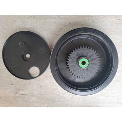 ROUE ARRIERE Diam 200mm POUR TONDEUSE TRACTEE